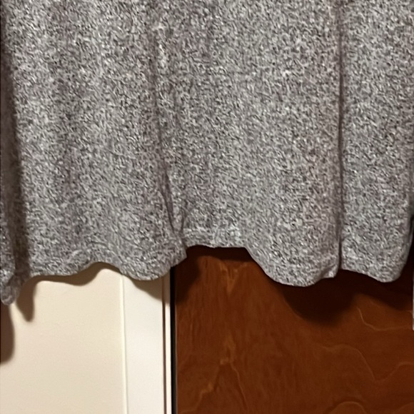 Lucky Brand gray cowl neck sweater-EUC - Picture 6 of 8